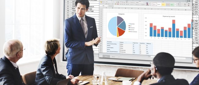 Spreadsheet Document Financal Report Concept Spreadsheet Document Financal Report Concept